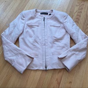 Pink cashmere jacket